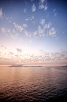 Sunset on the Mediterranean Sea