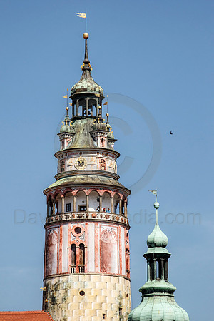 Castle Tower in Cesky Krumlov