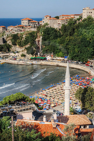 Uclinj Montenegro on the Adriatic Sea