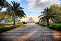 Enver Hoxha Pyramid in Tirana