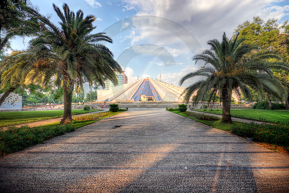 Enver Hoxha Pyramid in Tirana