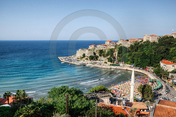 Uclinj Montenegro on the Adriatic Sea