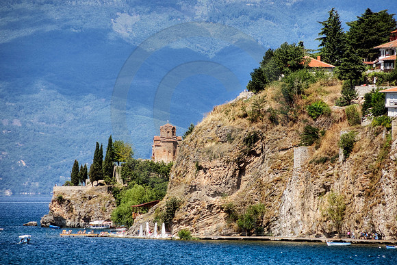 Lake Ohrid in Macedonia