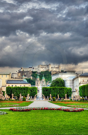 Mirabell Gardens in Salzburg