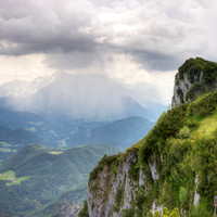 Summer Rain in the Alps