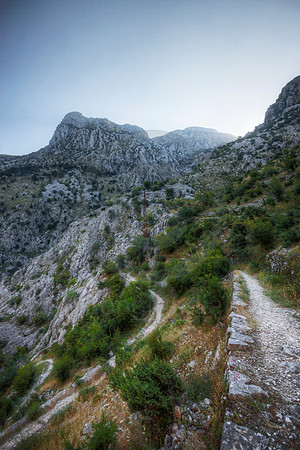 Dawn in the Mountains of Montenegro