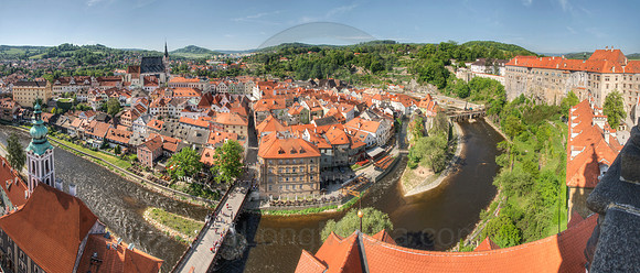 Cesky Krumlov - Panorama