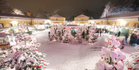 Traditional Christmas Market in Europe