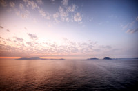 Sunset on the Mediterranean Sea